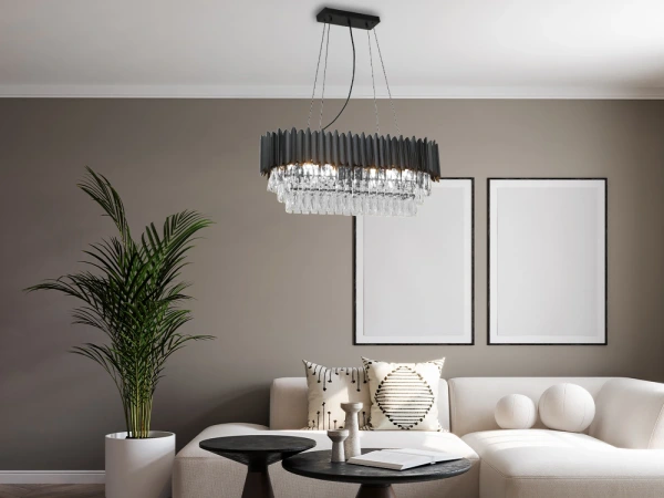 CARLOS krištáľový závesný luster - N2304 4