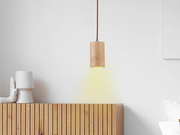 Závesné svietidlo z masívneho dreva GU10 / 80 - WRG031 10