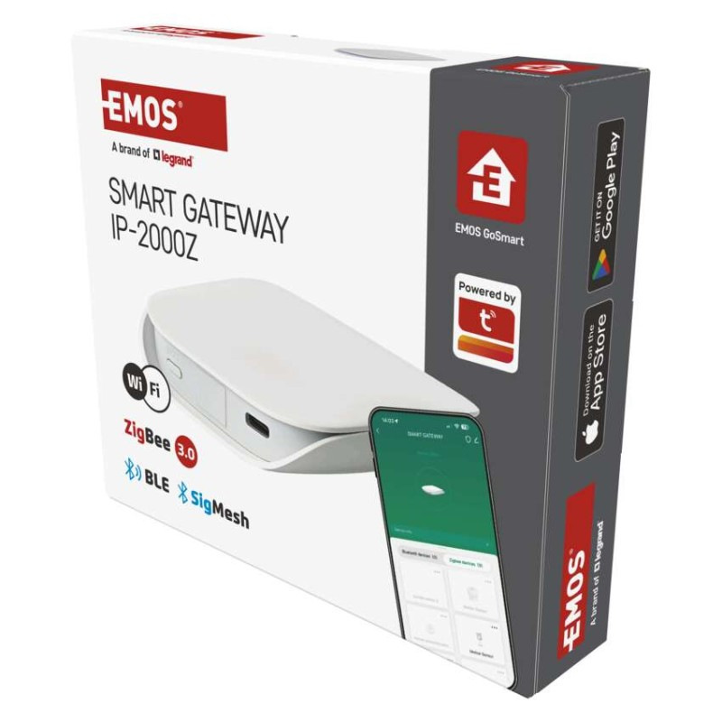 GoSmart Multifunkčná ZigBee brána IP-2000Z s Bluetooth a WiFi 6
