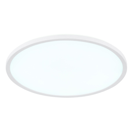 Stropné svietidlo, plast biely, plast satinovaný, plast biely, podsvietenie, 3 úrovne osvetlenia pom 17