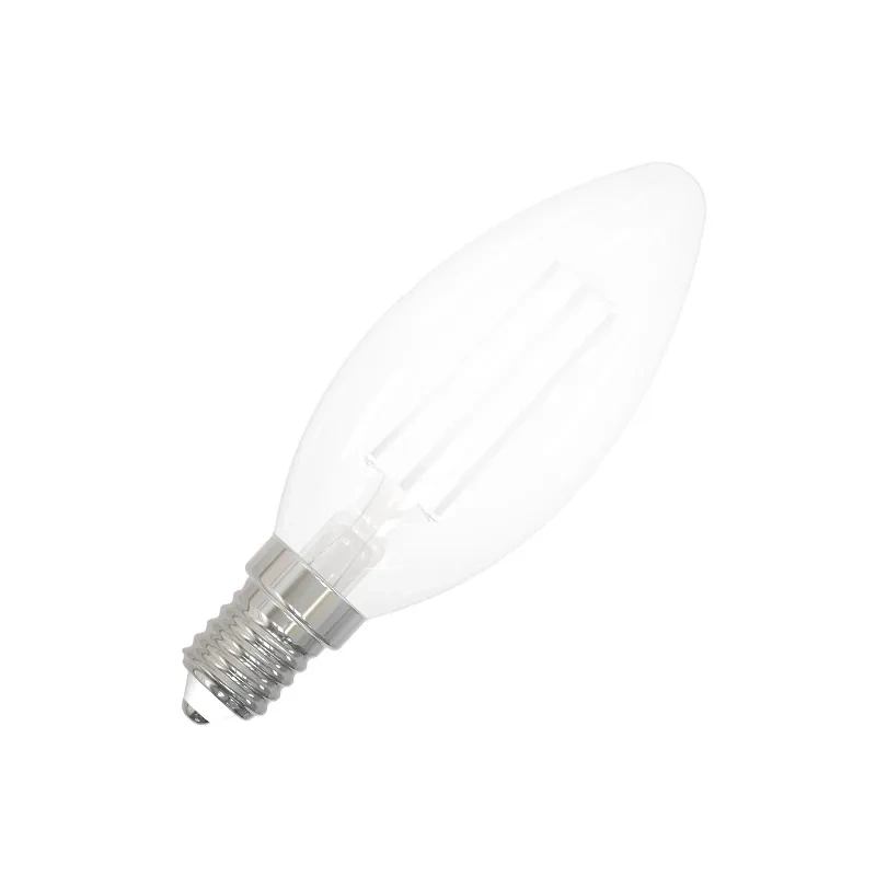 LED žiarovka / filament BIELY 4,5W - C35 / E14 / 4000K - ZWF206 8