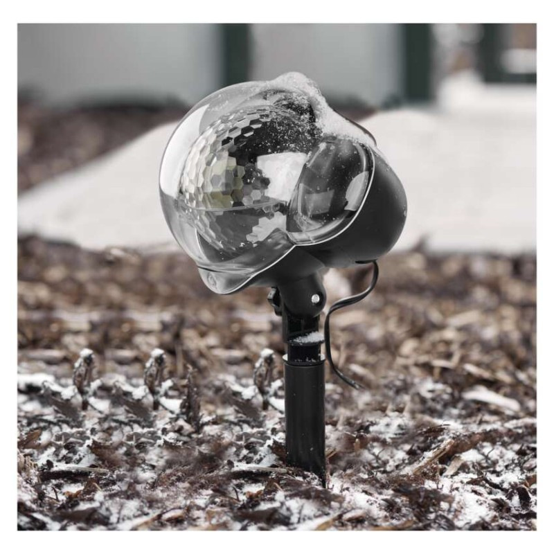 LED dekoratívny projektor – hviezdičky, vonkajší aj vnútorný, teplá/studená biela 3