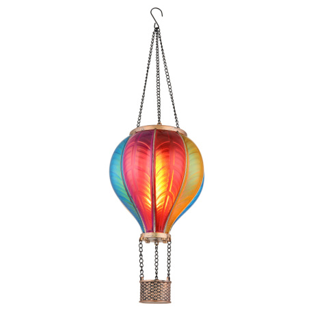 Solárne svietidlo, kov čierny, zlatá patina, farebný plast, vypínač, efekt ohňa, batéria AAA 300mAh