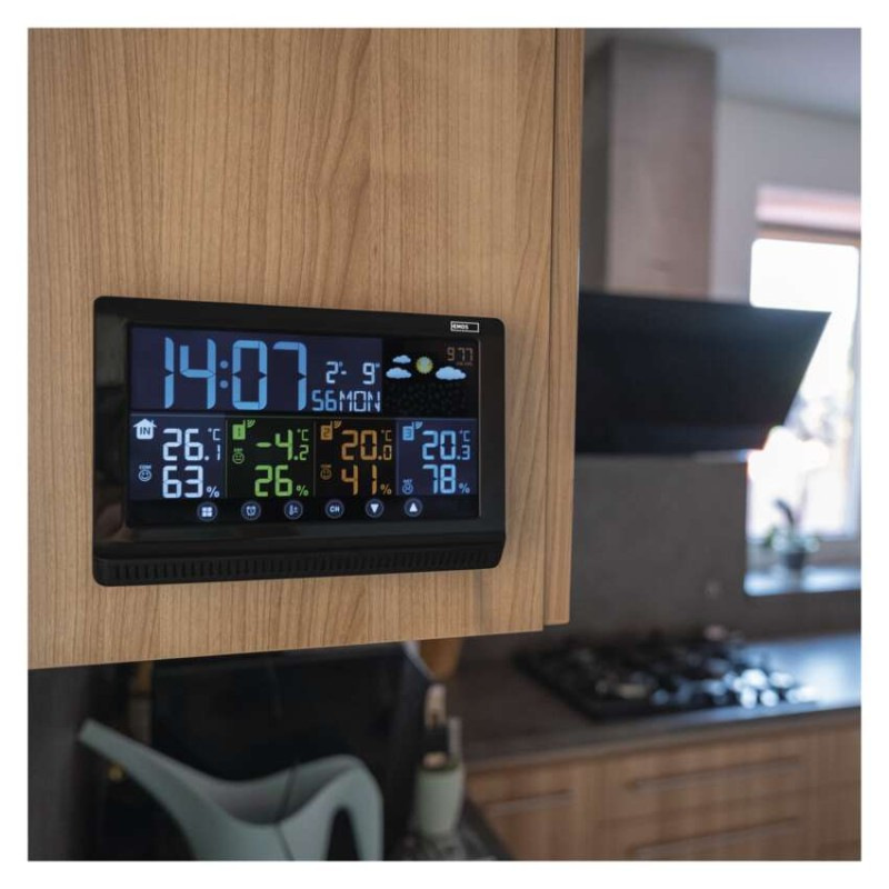 Domáca bezdrôtová meteostanica E8614 7