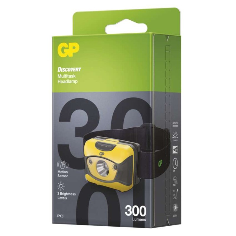 LED čelovka GP Discovery CH46, 300 lm 7