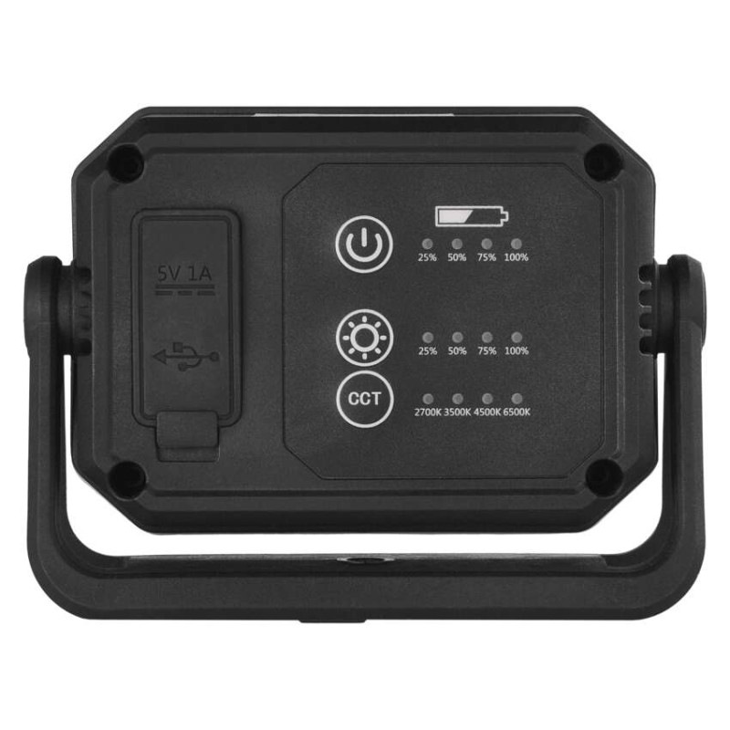 COB LED nabíjací pracovný reflektor P4542, 900 lm, 4400 mAh 6