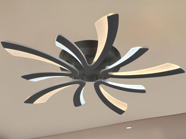 LED stropné svietidlo + diaľkový ovládač 55W - J3313/S 7