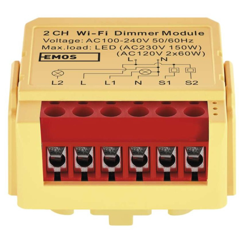 GoSmart modul stmievania IP-2212DW, WiFi, 2-kanálový 8