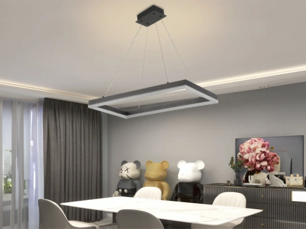 LED závesná lampa na lanku + diaľkový ovládač 40W - J4322/B 1