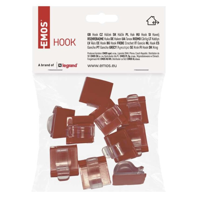 Samolepiaci háčik – jednoduchý, vnútorný 1