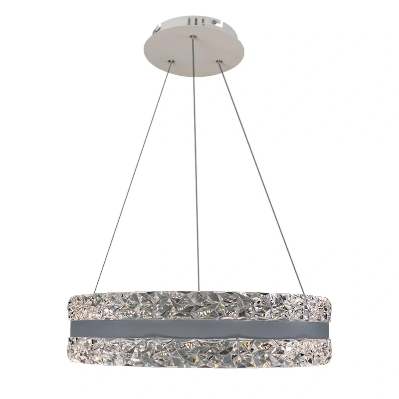 LED luxusné závesné krištáľové svietidlo s diaľkovým ovládačom 80W - TA2303/W 5