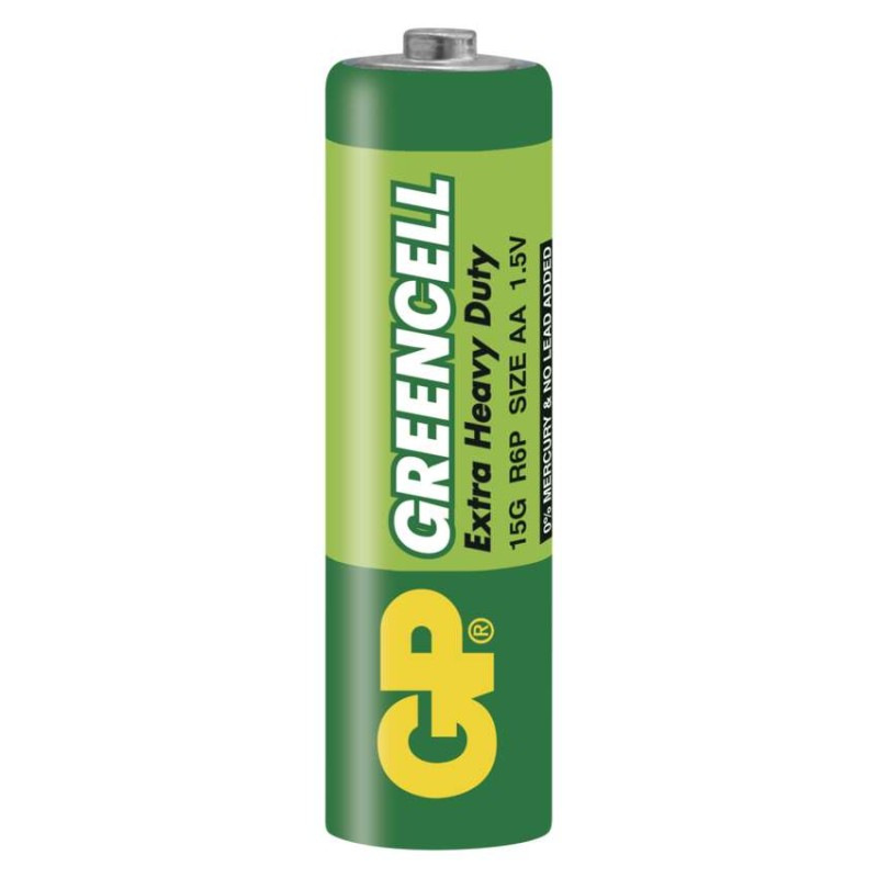 Zinko-chloridová batéria GP Greencell R6 (AA), 4 ks 2