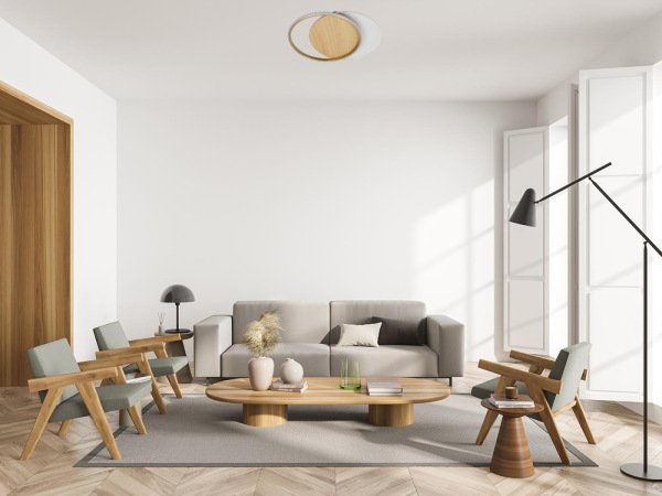 LED stropné svietidlo s diaľkovým ovládačom 60W - TB1303/GW 1