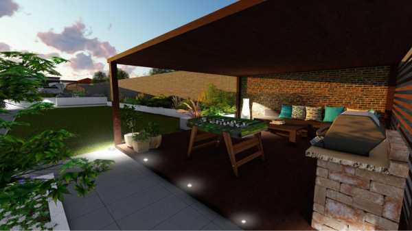 LED vonkajšie podlahové svetlo 0,4W / IP67 FL101 / 4000K - LFL120 2