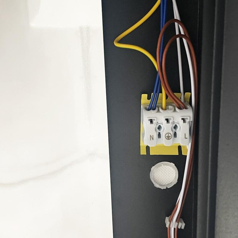 Čierne žiarivkové prisadené svietidlo na 2 x T8 ( 120cm LED trubica ) - TL302B 2