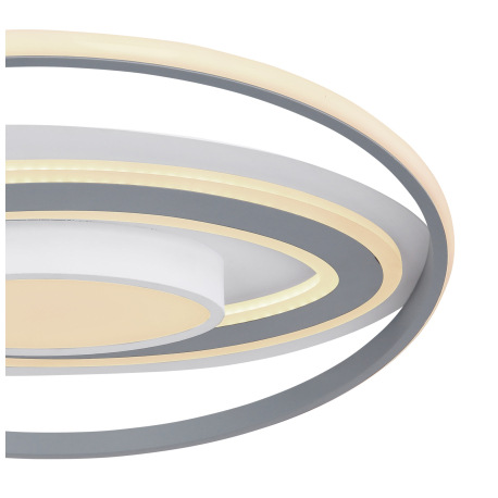 Stropné svietidlo, hliník biely, plast biely, plast sivý, pamäťová funkcia, nočné svetlo, stmievateľ 2