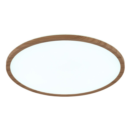 Stropné svietidlo, plast so vzhľadom dreva, satinovaný, biely, niekoľko úrovní cez nástenný spínač, 17