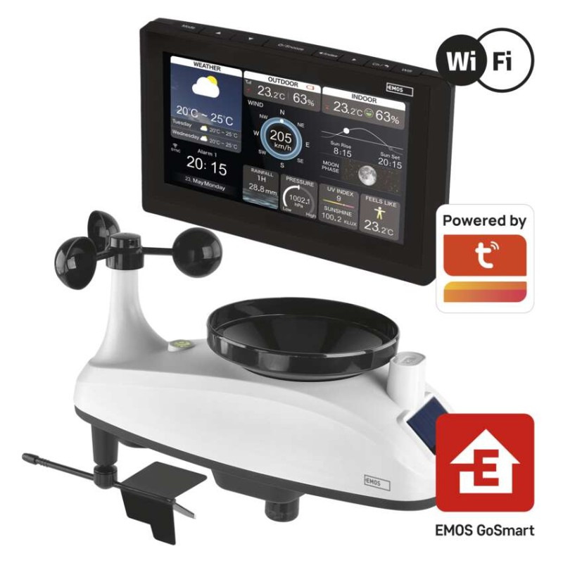 GoSmart bezdrôtová meteostanica E6001 8