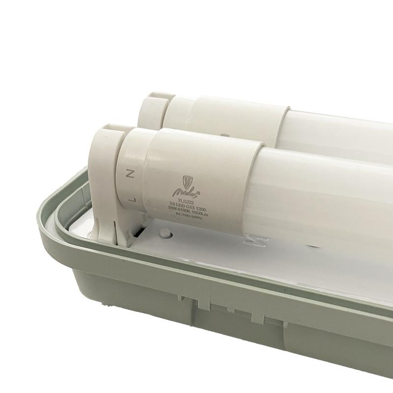 Prachotesné žiarivkové svietidlo na 2 x T8 ( 120cm LED trubica ) - TL401 16