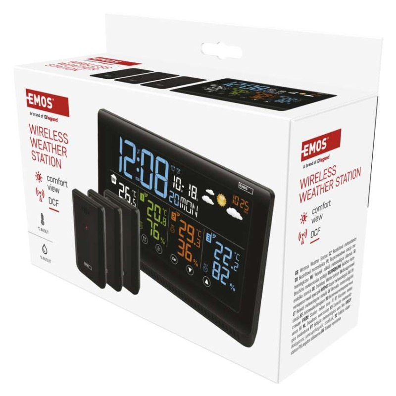 Domáca bezdrôtová meteostanica E8614 2