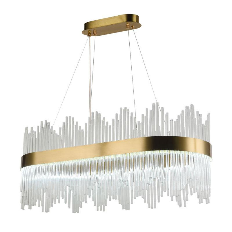 LED krištáľové svietidlo + diaľkový ovládač 90W - J6316/C 6