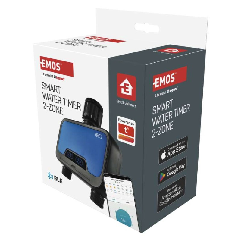 Časovač zavlažovania GoSmart, Bluetooth 5.0, 2 výstupy 12