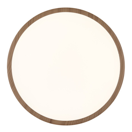 Stropné svietidlo, plast so vzhľadom dreva, satinovaný, biely, niekoľko úrovní cez nástenný spínač, 4