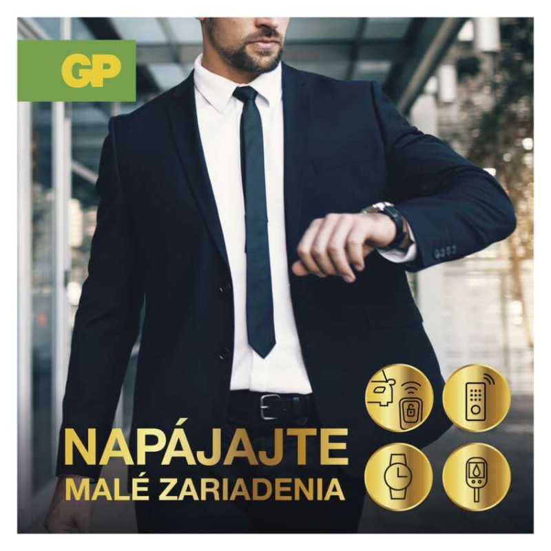 Lítiová gombíková batéria GP CR2320, 1 ks 1