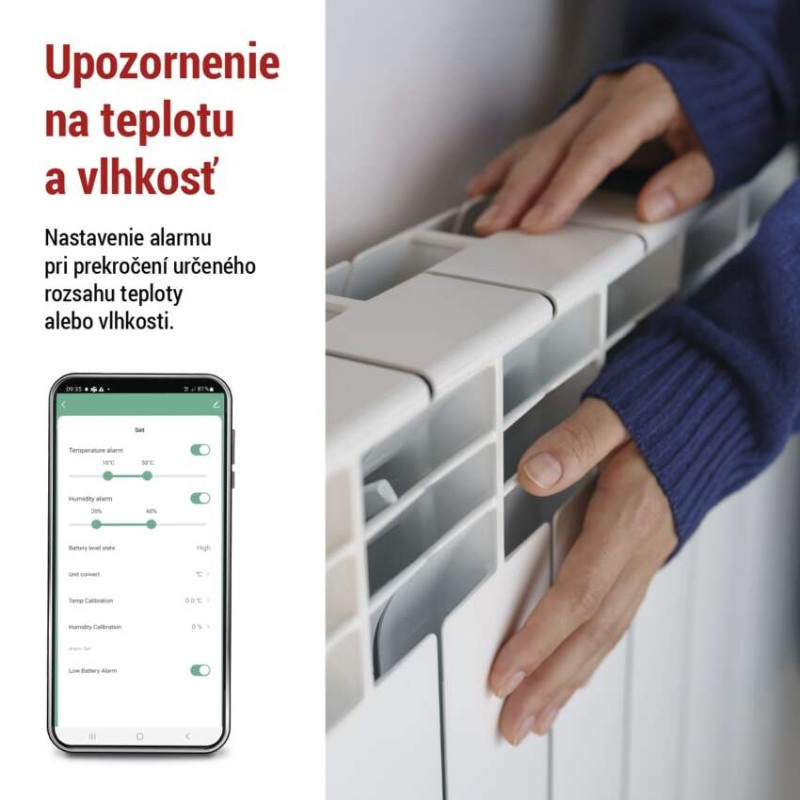 GoSmart Digitálny bezdrôtový teplomer EGS0101 ZigBee 2