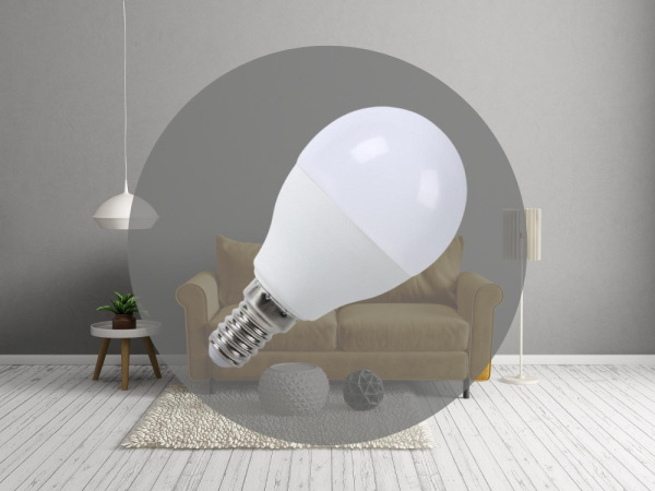 LED žiarovka 8W - G45 / E14 / SMD / 4000K - ZLS824