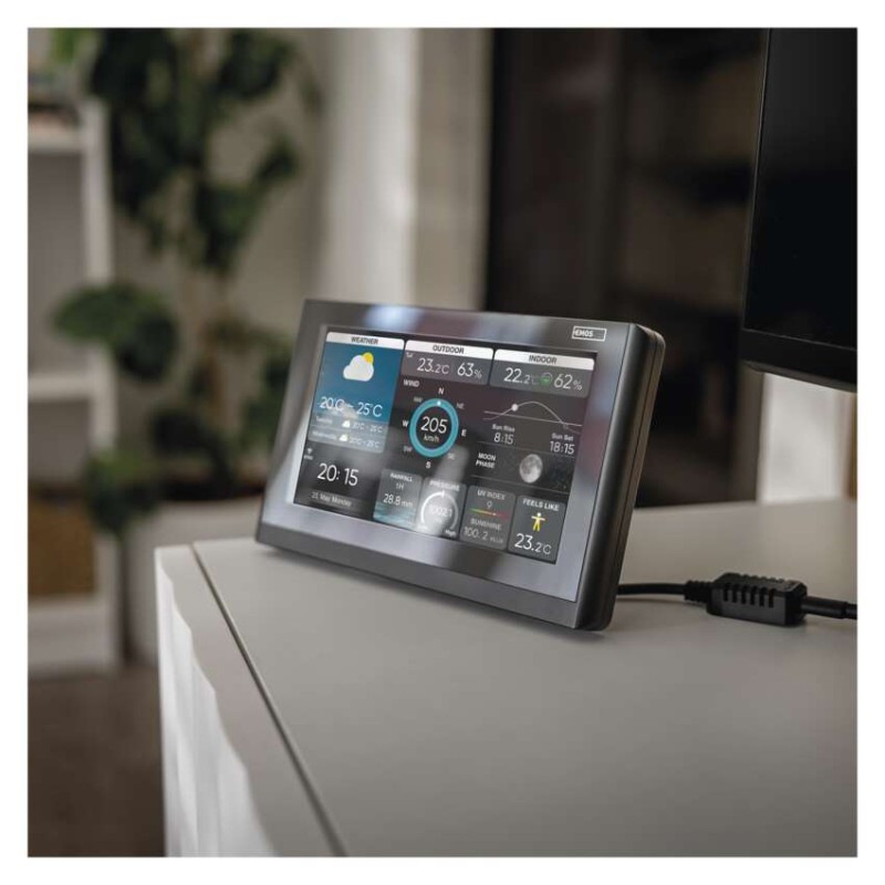 GoSmart bezdrôtová meteostanica E6001 7