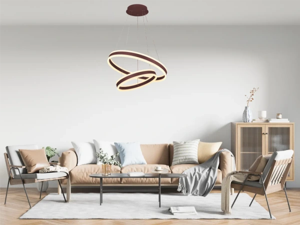 LED visiaca lampa + diaľkový ovládač 135W - J4317/BR 6