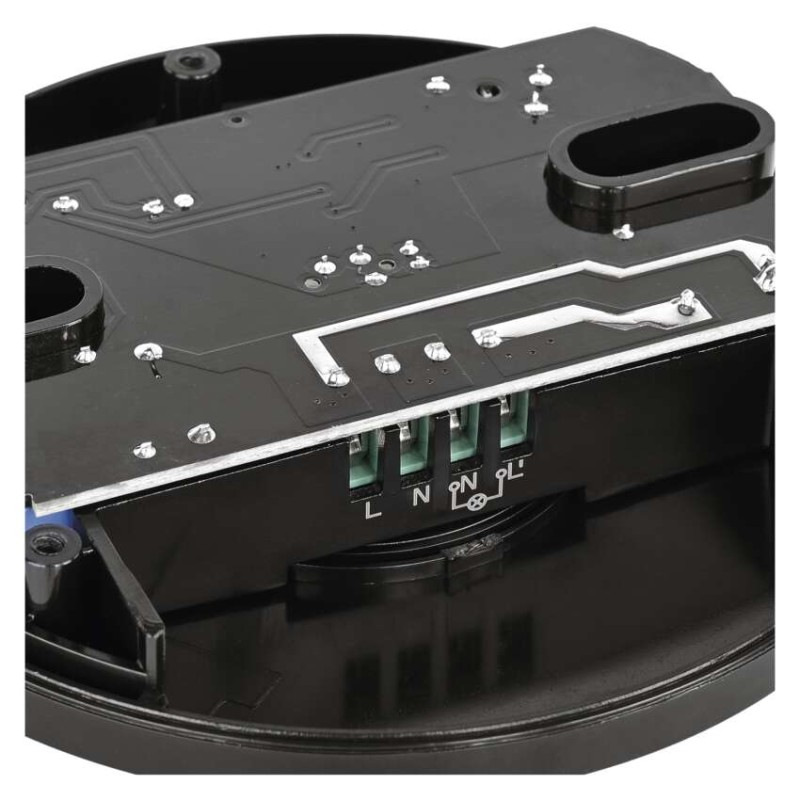 PIR senzor (pohybové čidlo) IP65 2000W, čierna 8