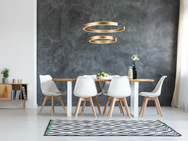 LED závesná lampa na lanku + diaľkový ovládač 120W - J4328/G 6