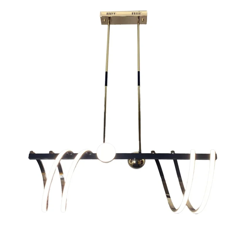 LED závesné svietidlo na tyči + diaľkový ovládač 105W - J4344/GCH 10