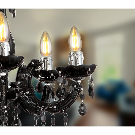 LED žiarovka, sklo dymové, ø:35mm, V:98mm, 1xE14 LED 6W 230V, 380lm zdroj, 380lm Výstup, 1800K 4