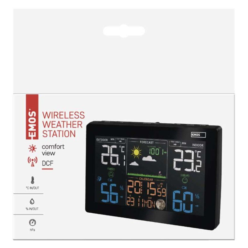 Domáca bezdrôtová meteostanica E5111 12