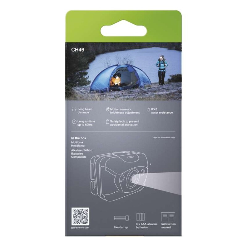 LED čelovka GP Discovery CH46, 300 lm 6