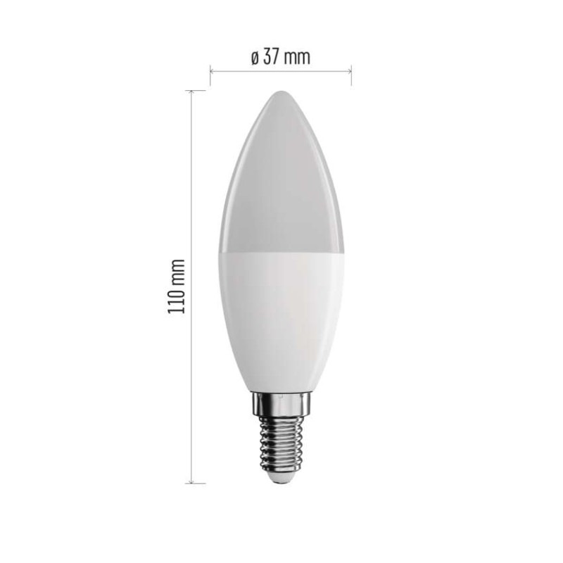 LED žiarovka GoSmart sviečka / E14 / 4,8 W (40 W) / 470 lm / RGB / stmievateľná / Zigbee 1