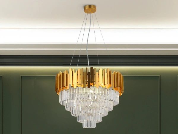 PLAZA krištáľový závesný luster - N2202