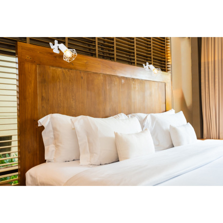 Štipcové svietidlo kov biely matný, plast, kovová mriežka biela matná, kábel PVC biely, kolískový vy 1