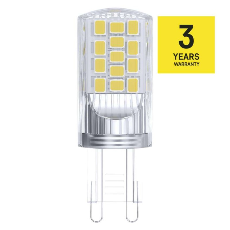 LED žiarovka Classic JC / G9 / 4 W (40 W) / 470 lm / teplá biela 1
