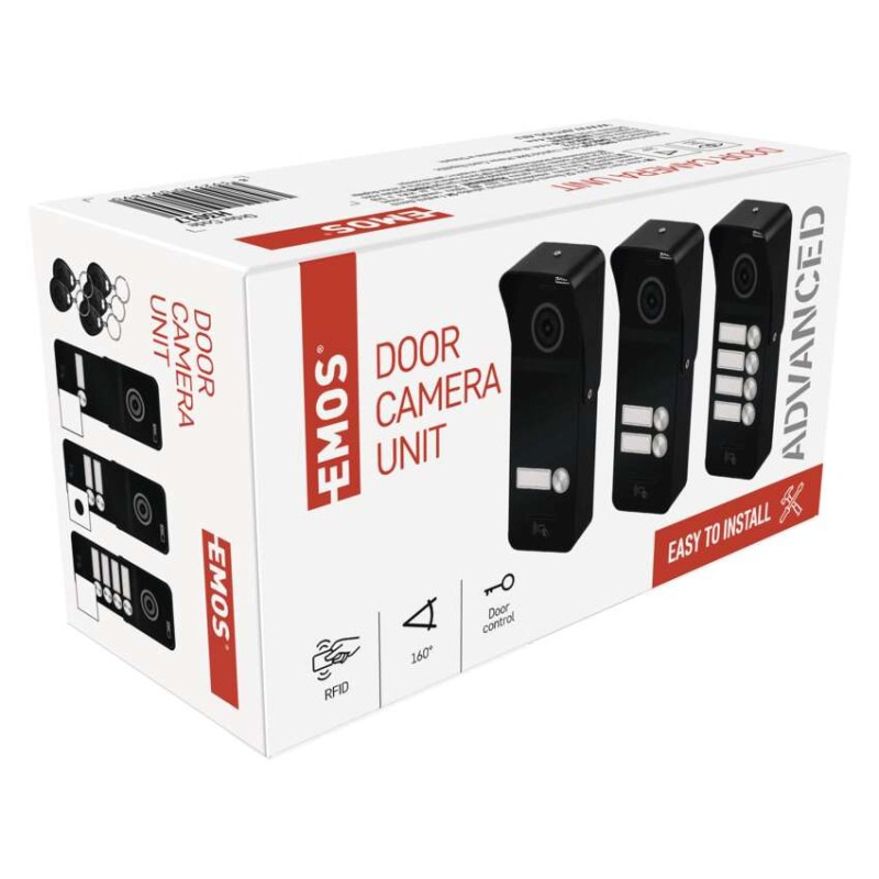 Farebná dverná kamerová jednotka EM-10AHD RF-2 6