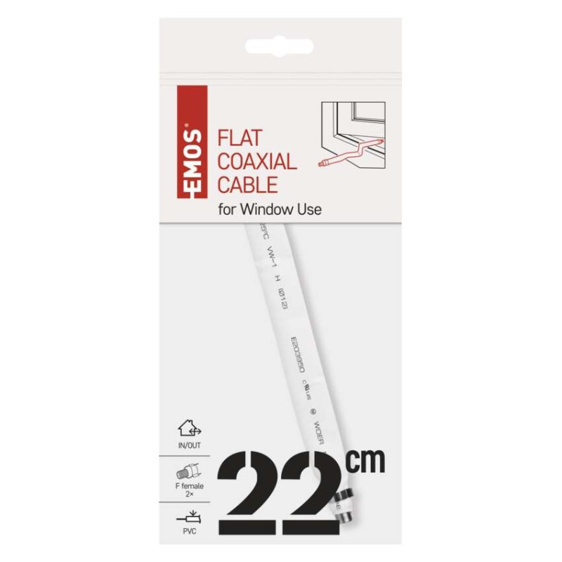 Okenná priechodka 3C2V, 22cm 1