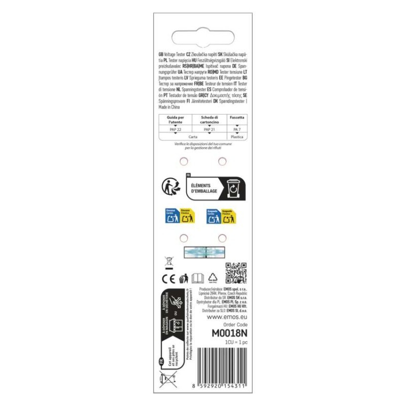 Skúšačka napätia VT-110 4