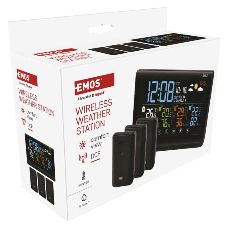 Domáca bezdrôtová meteostanica E8614 14