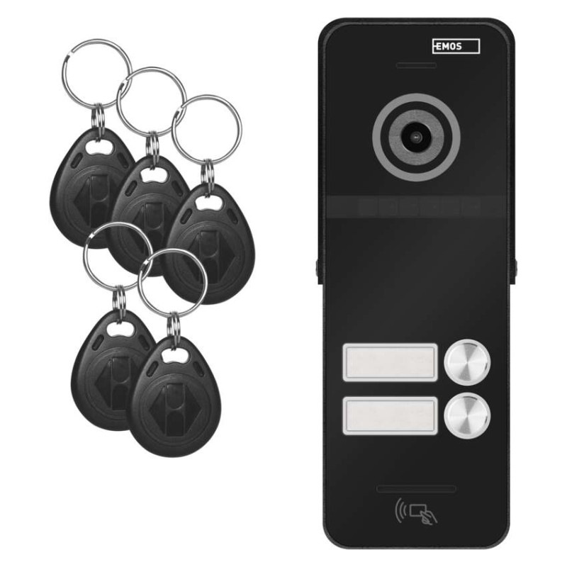 Farebná dverná kamerová jednotka EM-10AHD RF-2