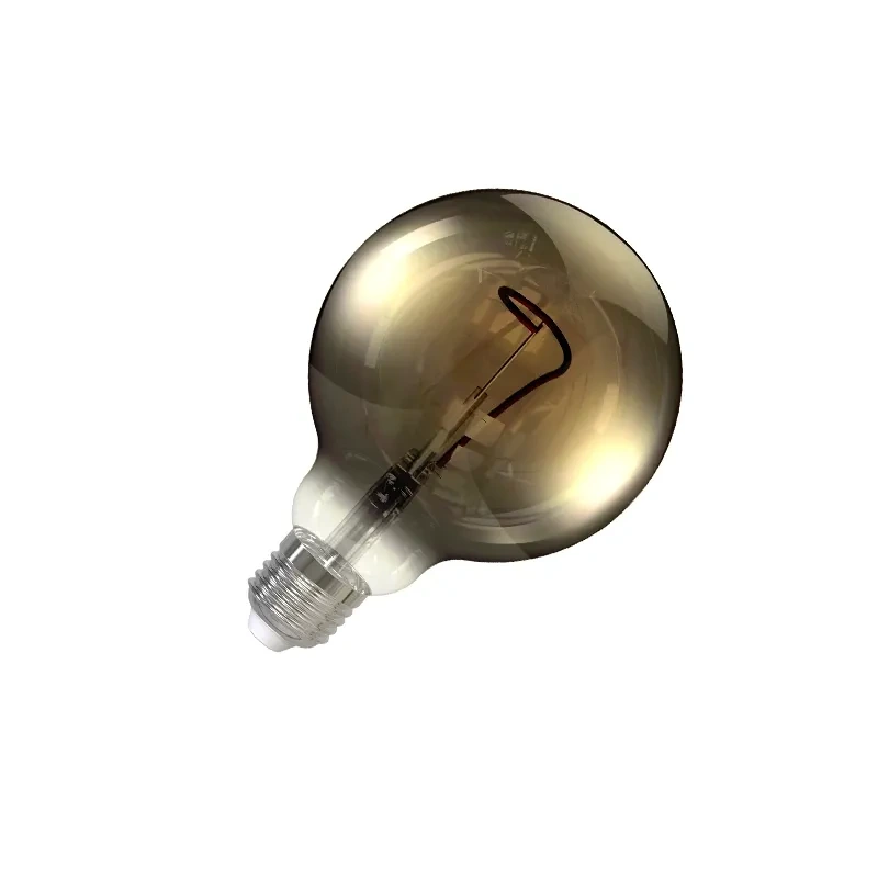 LED dekoratívna žiarovka / filament SHAPE 4W SMOKE - G95 / E27 / 1800K - ZSF108 4