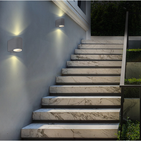 Vonkajšie svietidlo, hliník antracit, sklo priehľadné, svieti smerom dole, IP44, ŠxV:70x80, H:90, be 1