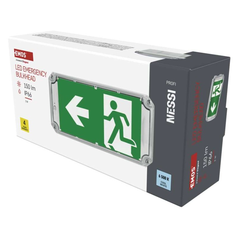 LED Núdzové svietidlo NESSI 3W 3H IP66 11